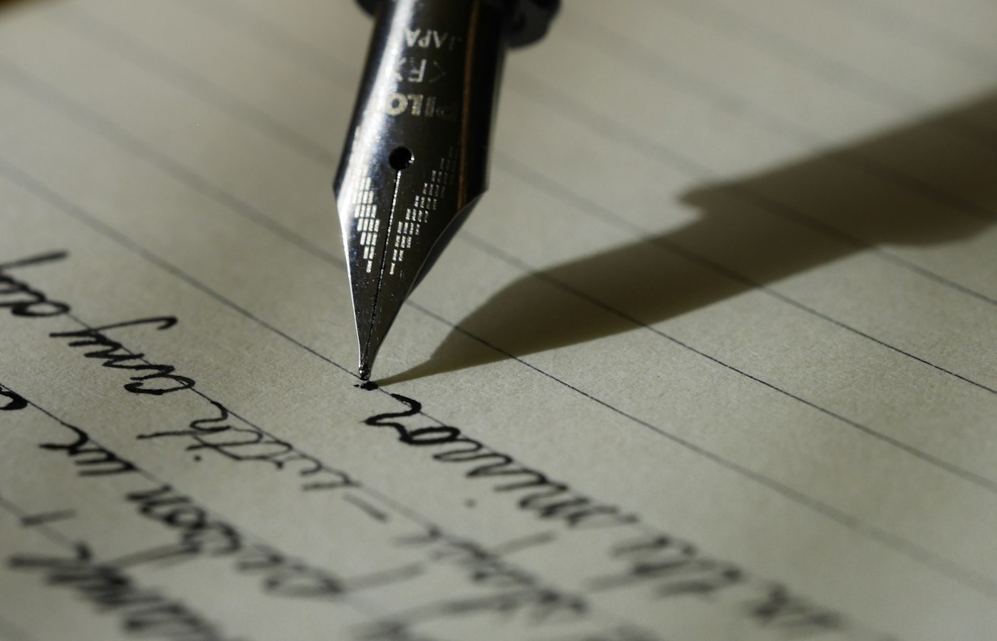 An open notebook ready for class notes